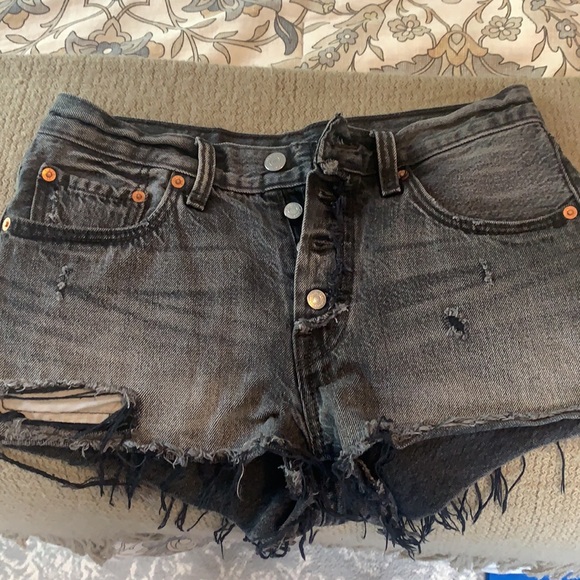 Levi’s 501 shorts high waisted - Picture 2 of 5